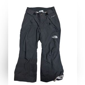 The north face girls ski/snow pants black layered XXS 5